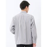 ジェリー/GERRY ストライプ 長袖シャツアウター | TAKA-Q MEN | 詳細画像13 