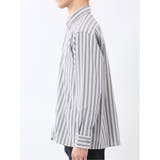 ジェリー/GERRY ストライプ 長袖シャツアウター | TAKA-Q MEN | 詳細画像17 