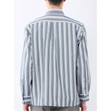 ジェリー/GERRY ストライプ 長袖シャツアウター | TAKA-Q MEN | 詳細画像8 