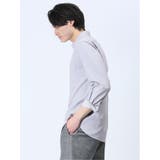 コードレーン バンドカラー長袖シャツ | TAKA-Q MEN | 詳細画像2