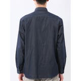 コットンシャンブレー レギュラーカラー長袖シャツ | TAKA-Q MEN | 詳細画像8 