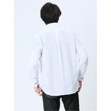 透かしドビー レギュラーカラー長袖シャツ | TAKA-Q MEN | 詳細画像11