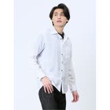 透かしドビー レギュラーカラー長袖シャツ | TAKA-Q MEN | 詳細画像12