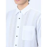 透かしドビー レギュラーカラー長袖シャツ | TAKA-Q MEN | 詳細画像15