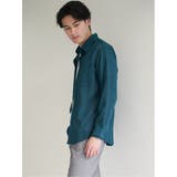 透かしドビー レギュラーカラー長袖シャツ | TAKA-Q MEN | 詳細画像2