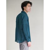 透かしドビー レギュラーカラー長袖シャツ | TAKA-Q MEN | 詳細画像4