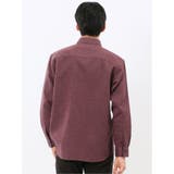 綿混 起毛ワッフル レギュラーカラー長袖シャツ | TAKA-Q MEN | 詳細画像12 
