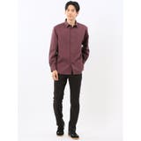 綿混 起毛ワッフル レギュラーカラー長袖シャツ | TAKA-Q MEN | 詳細画像14 