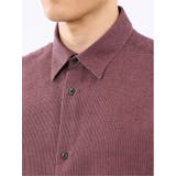 綿混 起毛ワッフル レギュラーカラー長袖シャツ | TAKA-Q MEN | 詳細画像18 