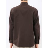 綿混 起毛ワッフル レギュラーカラー長袖シャツ | TAKA-Q MEN | 詳細画像26 