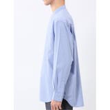 コットンタイプライター バンドカラー長袖シャツ | TAKA-Q MEN | 詳細画像16 