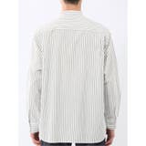 コットンタイプライター バンドカラー長袖シャツ | TAKA-Q MEN | 詳細画像8 