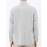 綿100% アムンゼンストライプ ボタンダウン長袖シャツ | TAKA-Q MEN | 詳細画像8