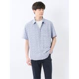 ペイズリープリント レギュラーカラー半袖シャツ | TAKA-Q MEN | 詳細画像1 