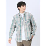 33ベージュ | 【WEB限定】ジェリー/GERRY ヘビーツイル チェックシャツ | TAKA-Q MEN