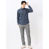 ストレッチ ソラーロ ボタンダウン長袖シャツ | TAKA-Q MEN | 詳細画像35