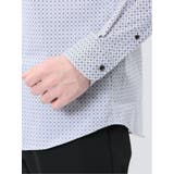 ストレッチ プリント ワイドカラー長袖シャツ | TAKA-Q MEN | 詳細画像10