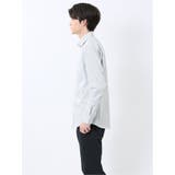 ストレッチ プリント ワイドカラー長袖シャツ | TAKA-Q MEN | 詳細画像14