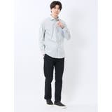 ストレッチ プリント ワイドカラー長袖シャツ | TAKA-Q MEN | 詳細画像17