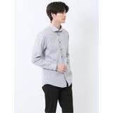 ストレッチ プリント ワイドカラー長袖シャツ | TAKA-Q MEN | 詳細画像4