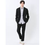 ストレッチ プリント ワイドカラー長袖シャツ | TAKA-Q MEN | 詳細画像5