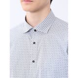 ストレッチ プリント ワイドカラー長袖シャツ | TAKA-Q MEN | 詳細画像9