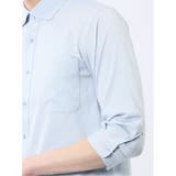 ストレッチ ソラーロ ワイドカラー7分袖シャツ | TAKA-Q MEN | 詳細画像43