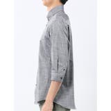 ストレッチ 綿スラブ ボタンダウン 7分袖 シャツ | TAKA-Q MEN | 詳細画像16 