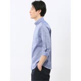 ストレッチ 綿スラブ ボタンダウン 7分袖 シャツ | TAKA-Q MEN | 詳細画像20 