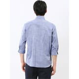 ストレッチ 綿スラブ ボタンダウン 7分袖 シャツ | TAKA-Q MEN | 詳細画像21 