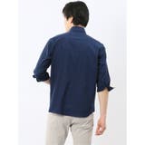 ストレッチ 綿スラブ ボタンダウン 7分袖 シャツ | TAKA-Q MEN | 詳細画像30 
