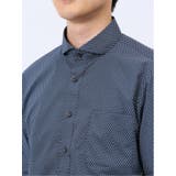 ストレッチ プリント カッタウェイ長袖シャツ | TAKA-Q MEN | 詳細画像19