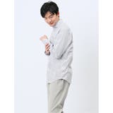 ストレッチ プリント カッタウェイ長袖シャツ | TAKA-Q MEN | 詳細画像2