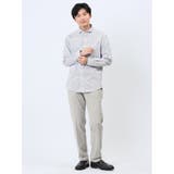 ストレッチ プリント カッタウェイ長袖シャツ | TAKA-Q MEN | 詳細画像5