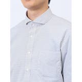 ストレッチ プリント カッタウェイ長袖シャツ | TAKA-Q MEN | 詳細画像9