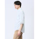吸水速乾パナマ ボタンダウン7分袖シャツ | TAKA-Q MEN | 詳細画像14
