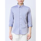 吸水速乾パナマ ボタンダウン7分袖シャツ | TAKA-Q MEN | 詳細画像29