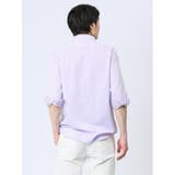 吸水速乾パナマ ボタンダウン7分袖シャツ | TAKA-Q MEN | 詳細画像39