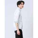 吸水速乾パナマ ボタンダウン7分袖シャツ | TAKA-Q MEN | 詳細画像4