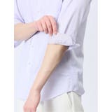 吸水速乾パナマ ボタンダウン7分袖シャツ | TAKA-Q MEN | 詳細画像45