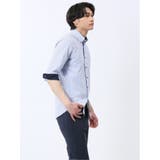 クールマックス サッカー ボタンダウン 7分袖シャツ | TAKA-Q MEN | 詳細画像15