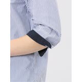 クールマックス サッカー ワイドカラー 7分袖 シャツ | TAKA-Q MEN | 詳細画像10 