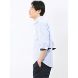 クールマックス サッカー ワイドカラー 7分袖 シャツ | TAKA-Q MEN | 詳細画像11 