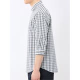 クールマックス サッカー ワイドカラー 7分袖 シャツ | TAKA-Q MEN | 詳細画像25 