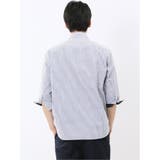 クールマックス サッカー ワイドカラー 7分袖 シャツ | TAKA-Q MEN | 詳細画像3 