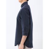 クールマックス サッカー ワイドカラー 7分袖 シャツ | TAKA-Q MEN | 詳細画像34 