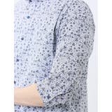 ストレッチ プリント カッタウェイ 7分袖シャツ | TAKA-Q MEN | 詳細画像10