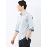 ストレッチ ソラーロ レギュラーカラー 7分袖 シャツ | TAKA-Q MEN | 詳細画像20 