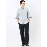 ストレッチ ソラーロ レギュラーカラー 7分袖 シャツ | TAKA-Q MEN | 詳細画像23 