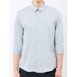 ストレッチ ソラーロ レギュラーカラー 7分袖 シャツ | TAKA-Q MEN | 詳細画像24 